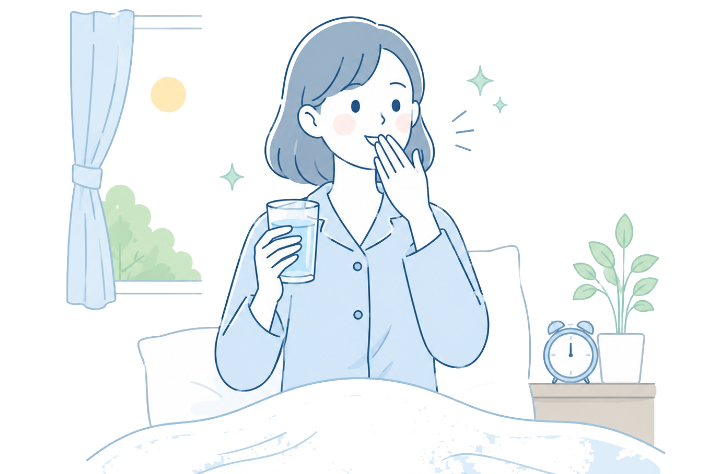 一時的な生理的口臭